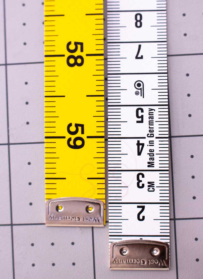 Standard/metric Tape Measure, 60, Made in Germany 
