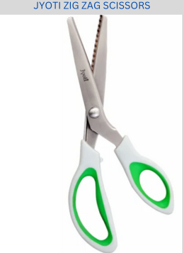 Jyoti ZIG ZAG Shears - 9 inches